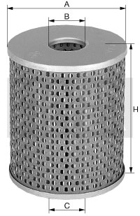 Lọc dầu Mann Filter H15222/2