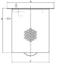 kích thước tách dầu mann 4941853111