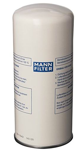 lọc dầu máy nén khí Mann Filter, lọc dầu máy nén khí Atlas Copco GA75, compressor oil filter Mann, Mann Filter