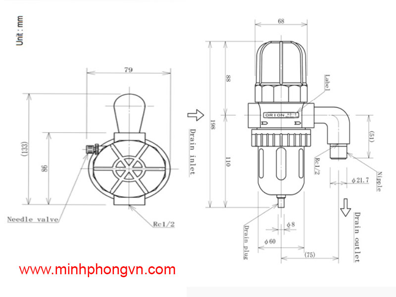 cấu tạo Orion AD-5