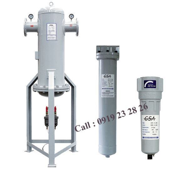 Bộ lọc đường ống khí nén